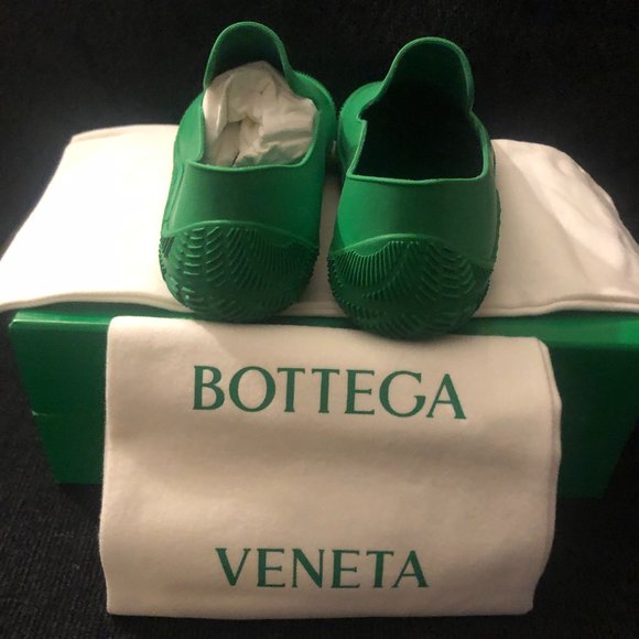 WOMEN 100% AUTHENTIC BEAUTIFUL BOTTEGA VENETA COMFTY RUBBER LOAFERS - Picture 7 of 14